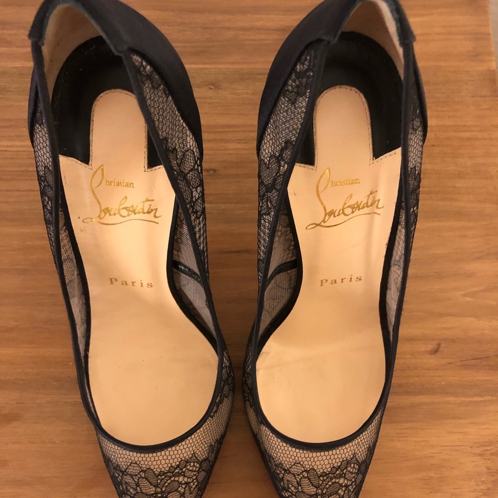 Christian Louboutin Pigalace 120 Dentelle - Picture 3 of 6